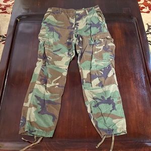 Vintage camo cargo